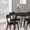 ROXBY Black Round Dining Table 105 cm - Image 6