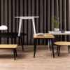ROXBY Dining Table in Oak & Black - Image 6