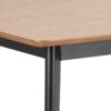 ROXBY Dining Table in Oak & Black - Image 3