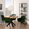 NEWCASTLE Tall Bookcase with 5 Shelves in Matt Black Powder-Coated Steel - Image 5