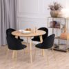 ROXBY Oak Round Dining Table 105 cm - Image 8