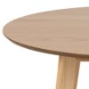 ROXBY Oak Round Dining Table 105 cm - Image 6