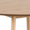 ROXBY Oak Round Dining Table 105 cm - Image 5