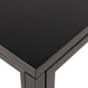 NEWCASTLE Low 2 Doors Display Cabinet in Matt Black Powder-Coated Steel - Image 12