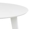 ROXBY Round Dining Table 105cm in White - Image 5