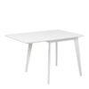 ROXBY Square Dining Table in White - Image 3