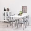 ROXBY Square Dining Table in White - Image 9