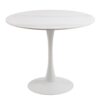 MALTA Round Dining Table in White