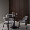 MALTA Round Dining Table in Black - Image 2