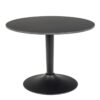 MALTA Round Coffee Table in Matt Black