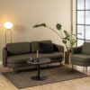 MALTA Round Coffee Table in Matt Black - Image 3