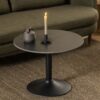 MALTA Round Coffee Table in Matt Black - Image 2