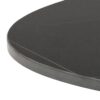 MALTA Round Coffee Table in Matt Black - Image 4