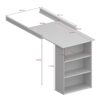 STEENS FOR KIDS Pull Out Desk in Folkestone Grey - Image 4