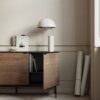 SOMA Sideboard with 4 Doors in Granulated Black & Brushed Espresso - Image 6