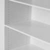 VERONA Sliding Wardrobe 180cm with Mirror Door & 5 Shelves in White - Image 8