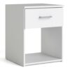 SPACE Package inc. Bedside, Chest & Wardrobe in White - Image 2