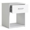SPACE Package inc. Bedside, Chest & Wardrobe in White - Image 3