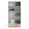 SPACE Wardrobe with 2 Doors & 1 Drawer in Oak - Image 8