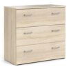 SPACE Package inc. Bedside, Chest & Wardrobe in Oak - Image 6