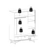 RY Wardrobe with 3 Doors & 3 Drawers in Jackson Hickory Oak - Image 11