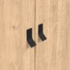 RY Wardrobe with 3 Doors & 3 Drawers in Jackson Hickory Oak - Image 8