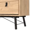 RY Double Chest of 6 Drawers in Jackson Hickory Oak - Image 7