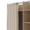 UPPSALA Open Mobile Wardrobe Unit in Jackson Hickory Oak - Image 7