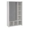 UPPSALA Open Wardrobe Unit in White