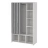 UPPSALA Open Wardrobe Unit in White - Image 3