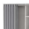 UPPSALA Open Wardrobe Unit in White - Image 7