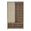 UPPSALA Open Wardrobe Unit in Jackson Hickory Oak - Image 2