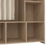 UPPSALA Open Wardrobe Unit in Jackson Hickory Oak - Image 6