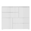 SIENNA Abstract Cabinet in White High Gloss - Image 2