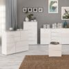 SIENNA Abstract Cabinet in White High Gloss - Image 10