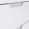 SIENNA Chest of 6 Drawers in White High Gloss - Image 4