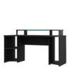 TEZAUR Curved Black Gaming Desk with LED - Image 3