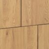 SEAFORD 4 Doors Sideboard in Black & Oak - Image 7