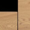 SEAFORD TV Unit with 2 Doors & 1 Drawer in Black & Oak - Image 6
