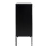 SEAFORD 3 Doors 2 Drawers Sideboard in Black & Oak - Image 3