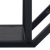 SEAFORD Octanogal Metal Wall Shelf in Black - Image 5