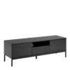 SEAFORD 2 Doors 1 Drawer TV Unit in Ash Black