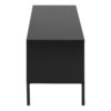SEAFORD 2 Doors 1 Drawer TV Unit in Ash Black - Image 3