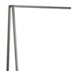 SEAFORD Black Metal Clothes Rack with 2 Oak Shelves - Image 4