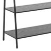SEAFORD Clothes Rack with 2 Shelves in Black - Image 5