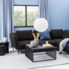 STRINGTON Square Coffee Table in Black - Image 10