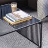 STRINGTON Square Coffee Table in Black - Image 7