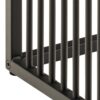 STRINGTON Side Table with Blass Top in Black - Image 3