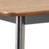 ROXBY Bar Table in Oak & Black - Image 3