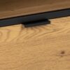 SEAFORD Cabinet in Black & Oak - Image 5